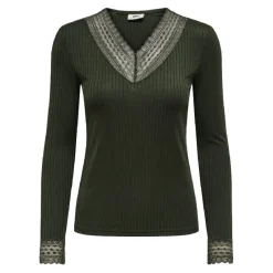 Camisetas manga larga Jdy Jdyrine L S V - Neck Top Jrs Atk