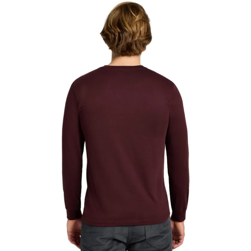 Camisetas manga larga Lee Ls Med Woblly Lee Velvet Beet