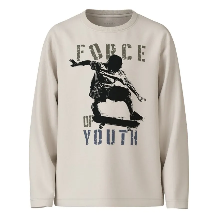 Camisetas manga larga Name-it Nkmvagno Ls Loose Top