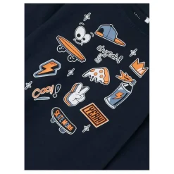 Camisetas manga larga Name-it Nmmvagno Ls Loose Top