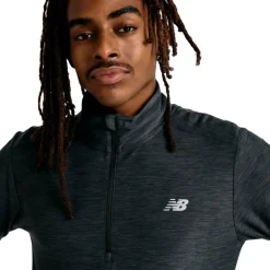 Camisetas manga larga New balance Space Dye 1 4 Zip