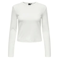 Camisetas manga larga Only Onlviol Life Ls Rib T-Shirt Xt Wvn