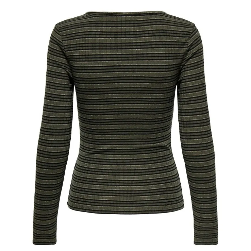 Camisetas manga larga Only Onlcecilia L S V-Neck Top Box Jrs