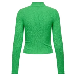 Camisetas manga larga Only Onlnella L S High Neck Zip Top Jrs Now