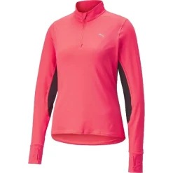 Camisetas manga larga Puma Run Favorite 1 4 Zip W