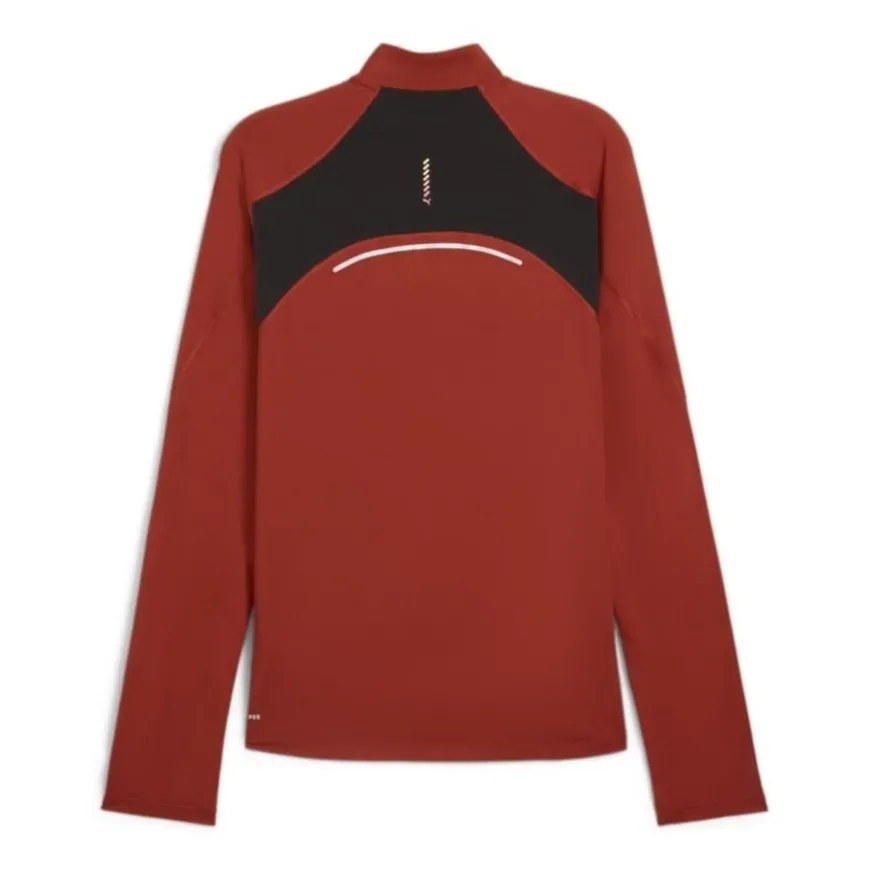 Camisetas manga larga Puma Run Cloudspun 1 4 Zip