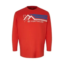 Camisetas manga larga Tom tailor plus Camiseta de hombre de manga larga