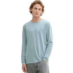 Camisetas manga larga Tom tailor Melange Longsleeve T-Shirts
