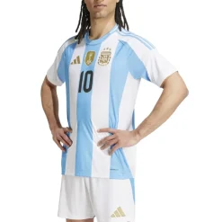 Camisetas oficiales fútbol Adidas AFA H MESSI D WHITE BLUBRS