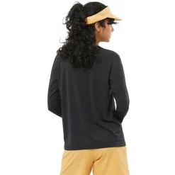 Camisetas Salomon Shkout Core Ls Tee W Deep Black