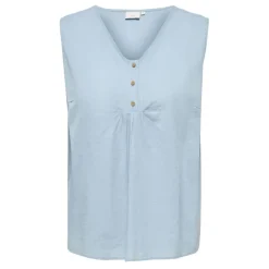 Camisetas sin mangas Carmakoma Carcoco Sl V-Neck Top Wvn