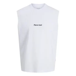 Camisetas sin mangas Jack & jones Jornorrebro Emb Tee Sl Crew Neck Ln