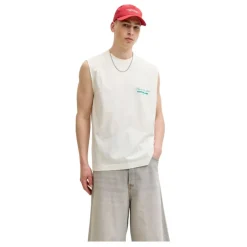 Camisetas sin mangas Jack & jones Jorcassis Washed Back Sl Tee Cn