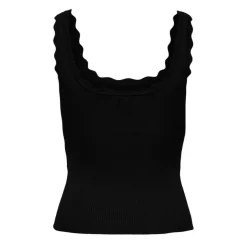 Camisetas sin mangas Jdy Jdynanna S L Scallop Edge Top Knt
