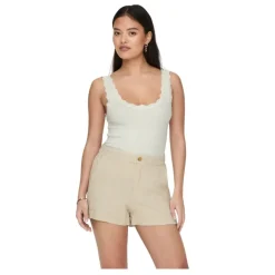 Camisetas sin mangas Jdy Jdynanna S L Scallop Edge Top Knt Noos