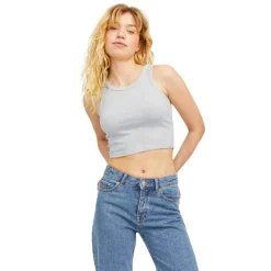 Camisetas sin mangas Jjxx JXFALLON STR SL RIB TOP JRS NOOS
