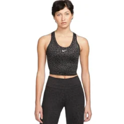 Camisetas sin mangas Nike W Nk One Df Slim Tnk Leopard