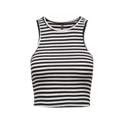 Camisetas sin mangas Only Onlbelia S L Crop Top Jrs Noos