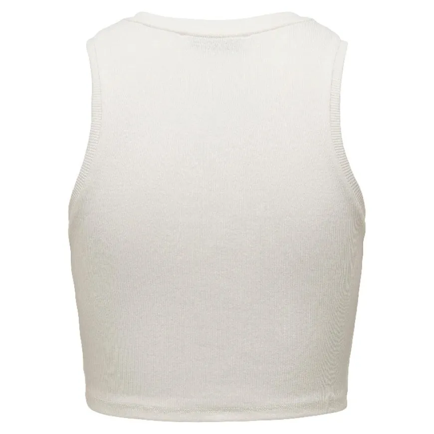 Camisetas sin mangas Only Onlvilma S L Cropped Tank Top Jrs Noos
