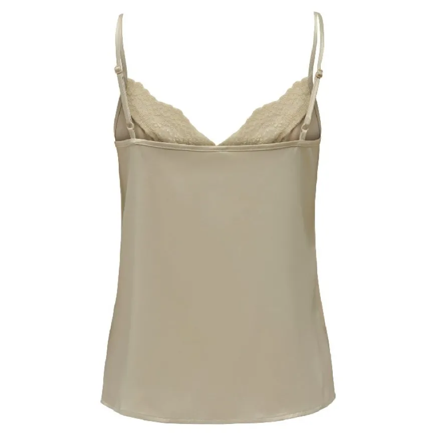 Camisetas sin mangas Only Onlvictoria Sl Lace Mix Singlet Noos Wvn