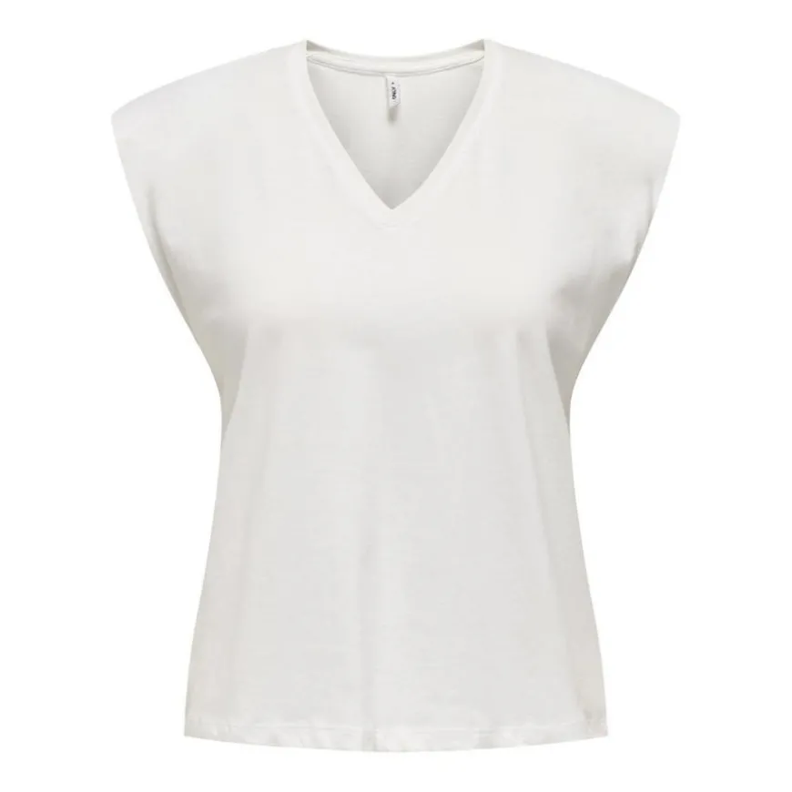 Camisetas sin mangas Only Onlhenrietta Life S L Top Box Jrs
