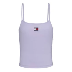 Camisetas sin mangas Tommy jeans Tjw Badge Rib Strap Top