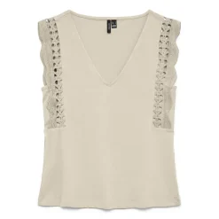 Camisetas sin mangas Vero moda Vmgabby Sl V-Neck Top Jrs Ga