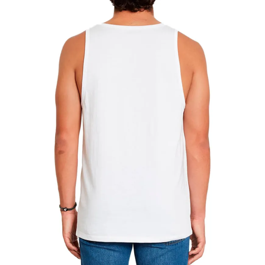 Camisetas sin mangas Volcom Circle Blanks Hth Tt