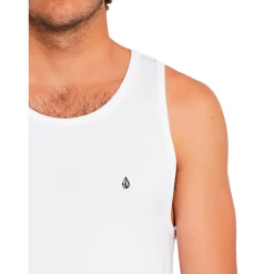 Camisetas sin mangas Volcom Circle Blanks Hth Tt