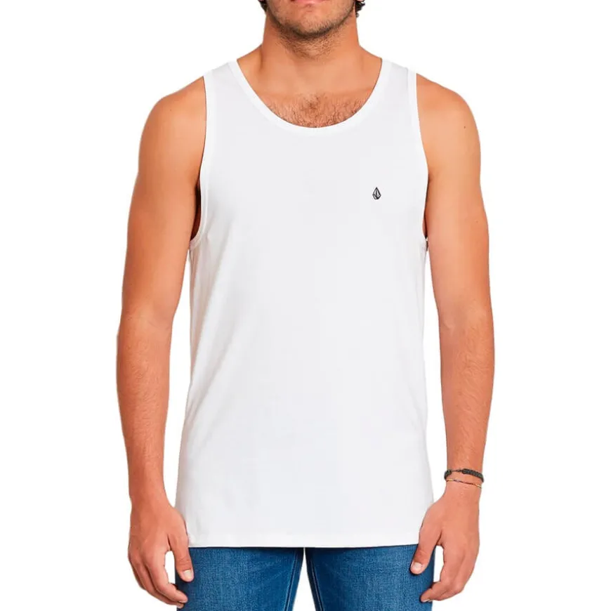 Camisetas sin mangas Volcom Circle Blanks Hth Tt