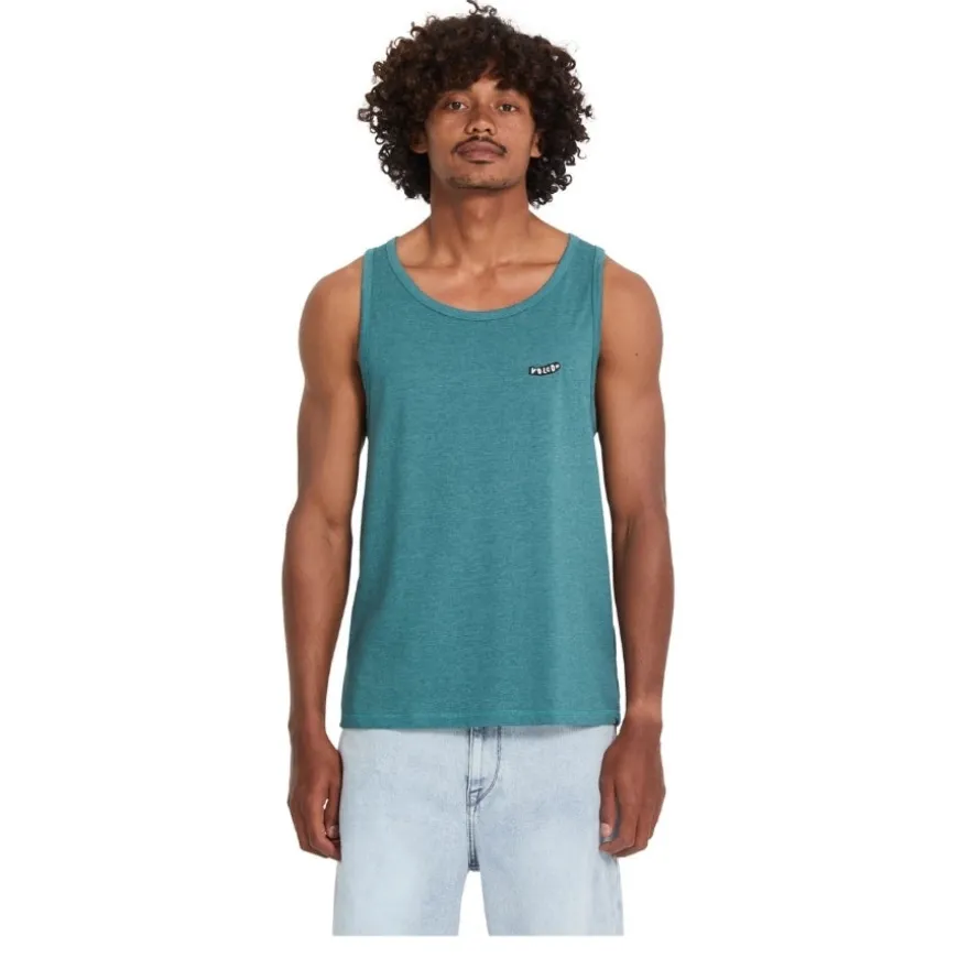 Camisetas sin mangas Volcom Pistol Stone Hth Tt