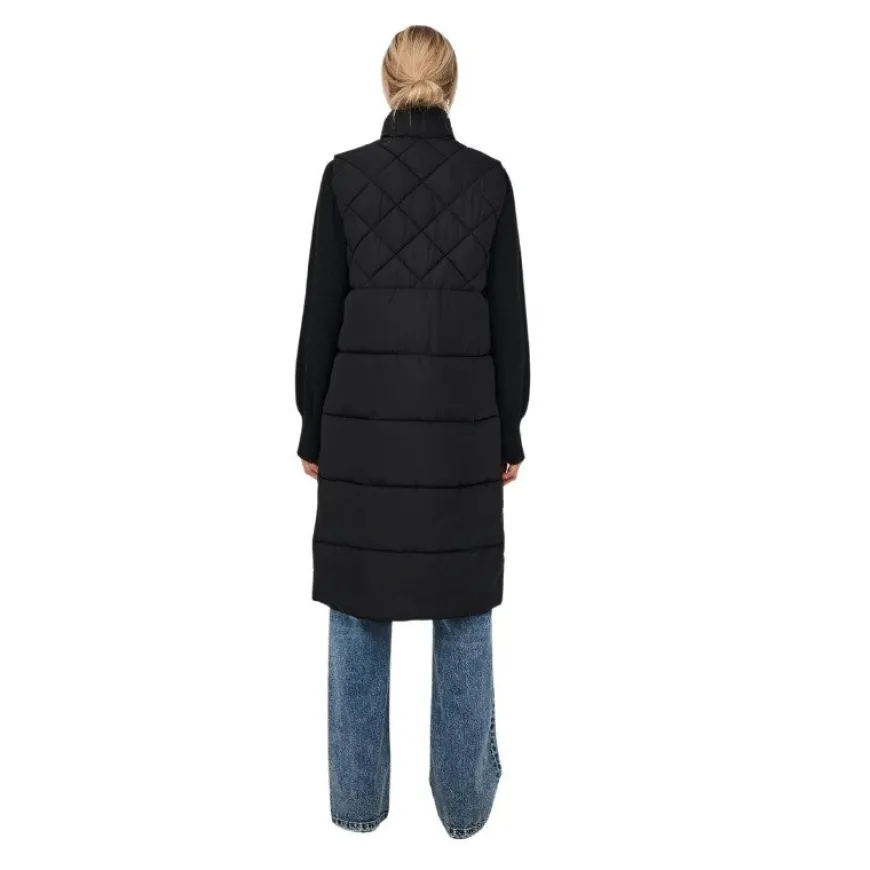 Chalecos Only Onlstacy Quilted Long Waistcoat Otw Noos