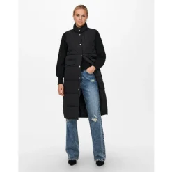 Chalecos Only Onlstacy Quilted Long Waistcoat Otw Noos