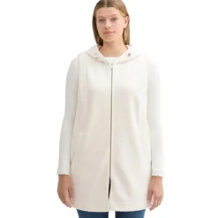 Chalecos Tom tailor Sweatshirt Long Teddy Vest Sweatshirts