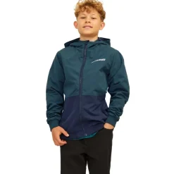 Chaquetas Jack & jones Jjerush Blocking Hood Bomber Noos Jnr
