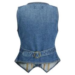 Chaquetas Jjxx Jxfaiza Denim Waistcoat R283 Dnm