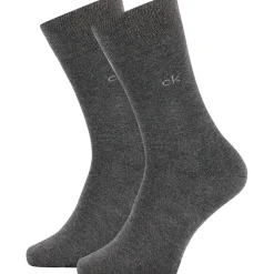 Ck Men Crew 2P Casual Flat Knit Cotton Carter