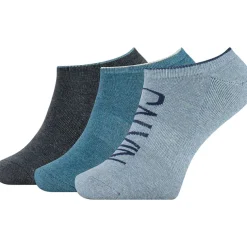 Ck Mens 3Pk No Show Athleisure Grant