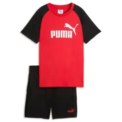 Conjuntos Puma ESS No.1 Logo Poly Tee and Shorts Set B