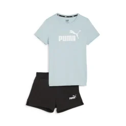 Conjuntos Puma Logo Tee & Shorts Set G