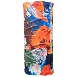 Cuellos Hg Hg-Collage Microperforated Printed Neckwarmer