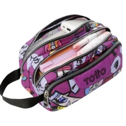 Estuches Totto Agapec 3 compart. 23x11.5x10.5