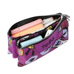 Estuches Totto Tablero 3 compart. 22x11x3.5