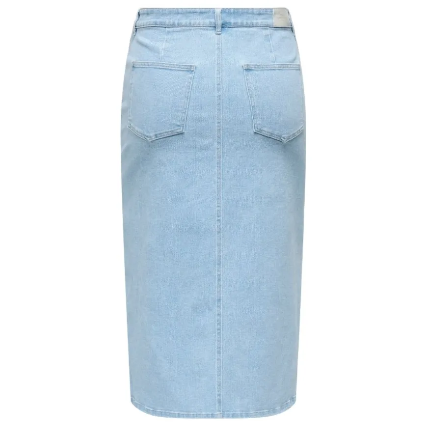 Faldas Carmakoma Carsiri Front Slit Skirt Dnm Gua Noos