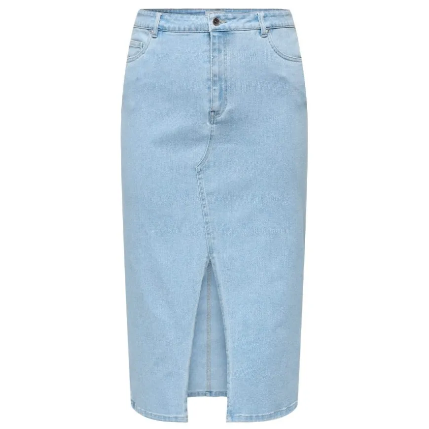 Faldas Carmakoma Carsiri Front Slit Skirt Dnm Gua Noos