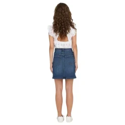 Faldas Jdy Jdymoon Hw Reg Skirt Dnm Mix