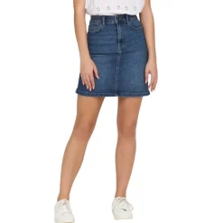 Faldas Jdy Jdymoon Hw Reg Skirt Dnm Mix