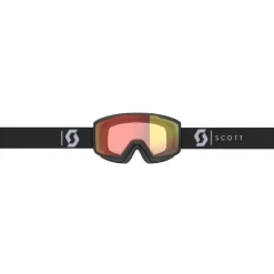 Gafas Scott GAFA SKI FACTOR PRO BLACK WHITE ILLU RED