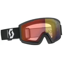 Gafas Scott GAFA SKI FACTOR PRO BLACK WHITE ILLU RED