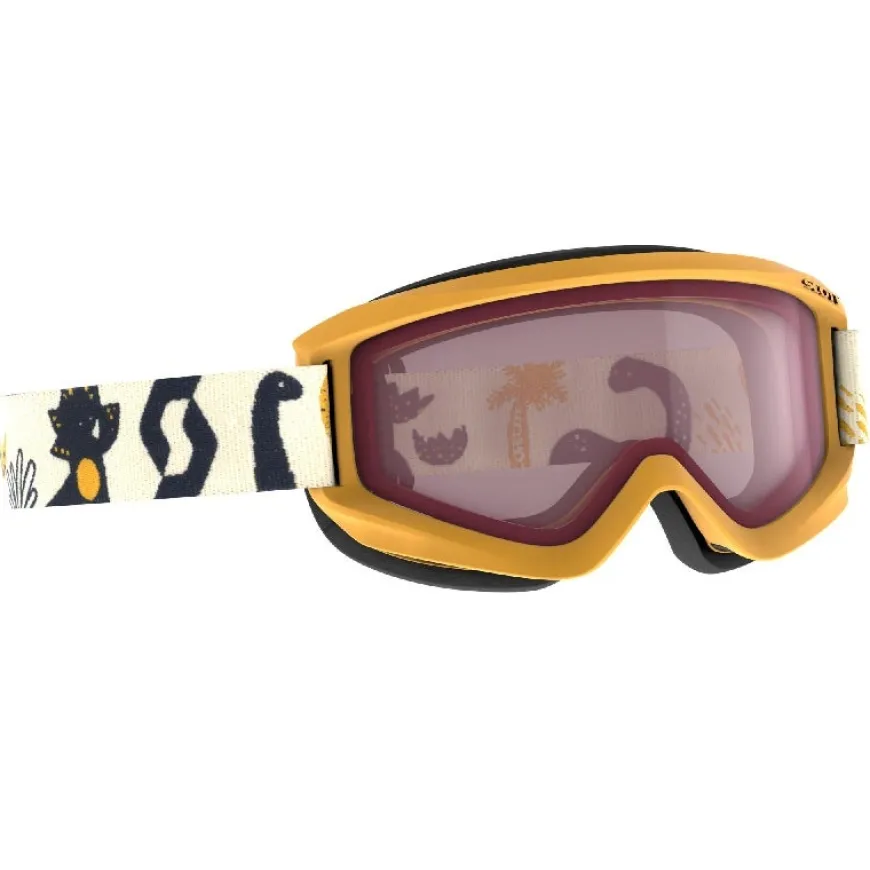 Gafas Scott Gafa Ski Jr Agent Yellow White Enhancer